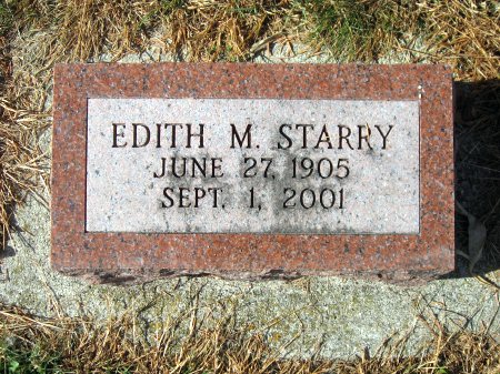 STARRY, EDITH M. - Mitchell County, Iowa | EDITH M. STARRY 