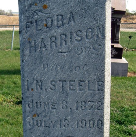 HARRISON STEELE, FLORA - Mitchell County, Iowa | FLORA HARRISON STEELE 