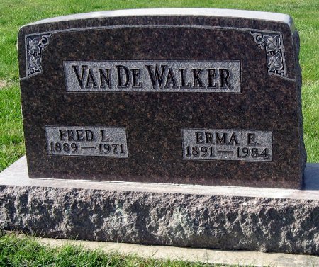 VAN DE WALKER, ERMA E. - Mitchell County, Iowa | ERMA E. VAN DE WALKER 