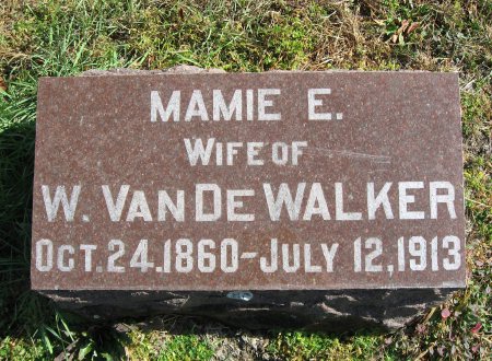 VAN DE WALKER, MAMIE E. - Mitchell County, Iowa | MAMIE E. VAN DE WALKER 