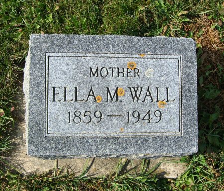 WALL, ELLA M. - Mitchell County, Iowa | ELLA M. WALL 
