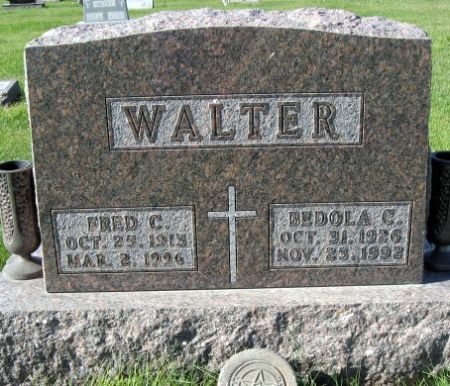 WALTER, BEDOLA C. - Mitchell County, Iowa | BEDOLA C. WALTER 
