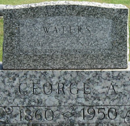 WATERS, GEORGE A. - Mitchell County, Iowa | GEORGE A. WATERS 