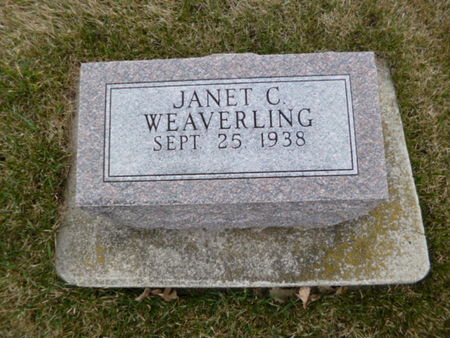 WOOLWORTH WEAVERLING, JANET - Mitchell County, Iowa | JANET WOOLWORTH WEAVERLING 