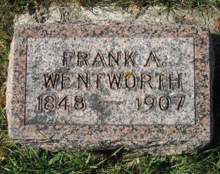 WENTWORTH, FRANK A. - Mitchell County, Iowa | FRANK A. WENTWORTH 