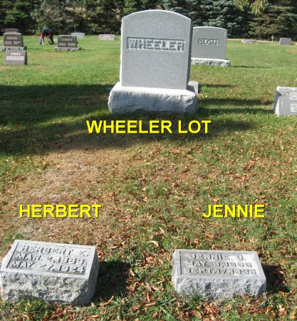 WHEELER, JENNIE (LOT) - Mitchell County, Iowa | JENNIE (LOT) WHEELER 