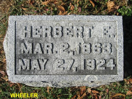 WHEELER, HERBERT E. - Mitchell County, Iowa | HERBERT E. WHEELER 
