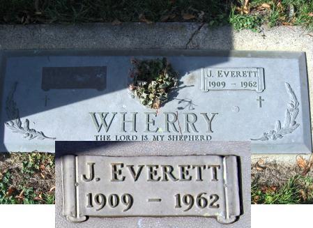 WHERRY, JOHN EVERETT - Mitchell County, Iowa | JOHN EVERETT WHERRY 