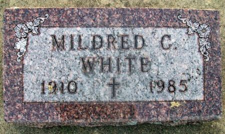 WHITE, MILDRED C. - Mitchell County, Iowa | MILDRED C. WHITE 