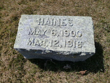 WRIGHT, HAINES - Mitchell County, Iowa | HAINES WRIGHT 