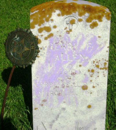 ALLEN, PERRY F - Monona County, Iowa | PERRY F ALLEN 