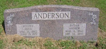 ANDERSON, ANNA - Monona County, Iowa | ANNA ANDERSON 