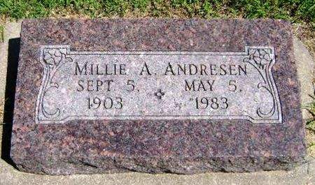 ANDRESEN, MILLIE A - Monona County, Iowa | MILLIE A ANDRESEN 