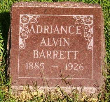 BARRETT, ADRIANCE ALVIN - Monona County, Iowa | ADRIANCE ALVIN BARRETT 