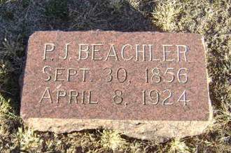 BEACHLER, PETER JACOB - Monona County, Iowa | PETER JACOB BEACHLER 