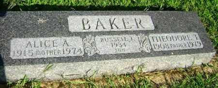 BAKER, RUSSELL - Monona County, Iowa | RUSSELL BAKER 