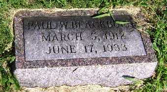 BLACKBURN, PAUL - Monona County, Iowa | PAUL BLACKBURN 