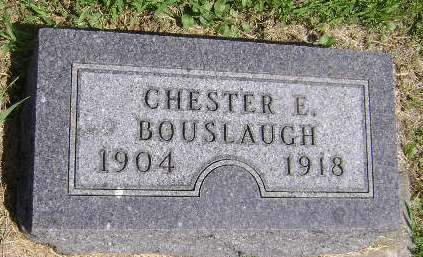 BOUSLAUGH, CHESTER E - Monona County, Iowa | CHESTER E BOUSLAUGH 