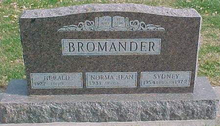 BROMANDER, GERALD VINCENT - Monona County, Iowa | GERALD VINCENT BROMANDER 
