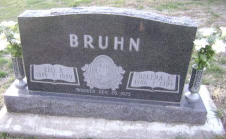 BRUHN, LEO A - Monona County, Iowa | LEO A BRUHN 
