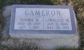 CAMERON, NORMA B - Monona County, Iowa | NORMA B CAMERON 