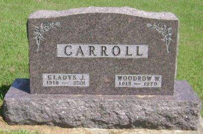 CARROLL, GLADYS J - Monona County, Iowa | GLADYS J CARROLL 