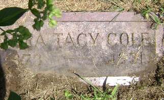 COLE, CORA TACY - Monona County, Iowa | CORA TACY COLE 