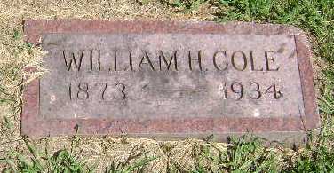 COLE, WILLIAM H - Monona County, Iowa | WILLIAM H COLE 