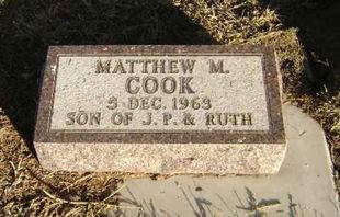 COOK, MATTHEW M - Monona County, Iowa | MATTHEW M COOK 