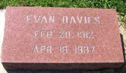 DAVIES, EVAN - Monona County, Iowa | EVAN DAVIES 