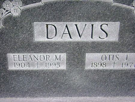 DAVIS, OTIS J - Monona County, Iowa | OTIS J DAVIS 