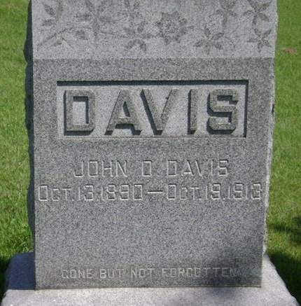 DAVIS, JOHN D - Monona County, Iowa | JOHN D DAVIS 