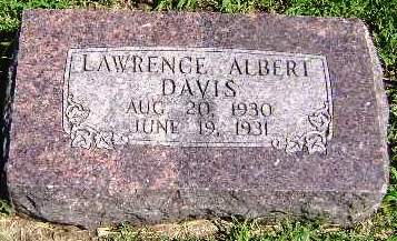 DAVIS, LAWRENCE ALBERT - Monona County, Iowa | LAWRENCE ALBERT DAVIS 