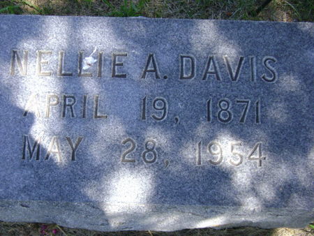DAVIS, NELLIE A - Monona County, Iowa | NELLIE A DAVIS 