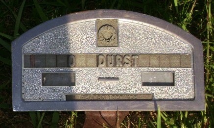 DURST, ORDWAY D - Monona County, Iowa | ORDWAY D DURST 