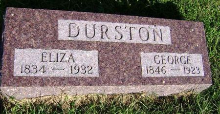 DURSTON, ELIZA - Monona County, Iowa | ELIZA DURSTON 