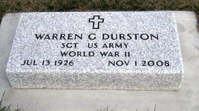 DURSTON, WARREN G - Monona County, Iowa | WARREN G DURSTON 