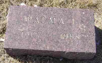 ERICKSON, PALMA IRENE - Monona County, Iowa | PALMA IRENE ERICKSON 