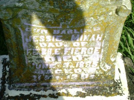 FIERCE, JESSIE MINAH - Monona County, Iowa | JESSIE MINAH FIERCE 