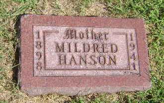HANSON, MILDRED - Monona County, Iowa | MILDRED HANSON 