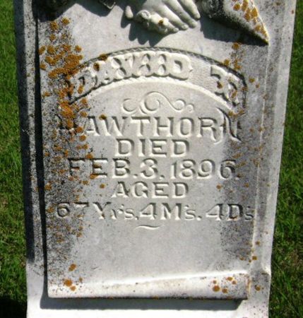 HAWTHORN, DAVID T - Monona County, Iowa | DAVID T HAWTHORN 