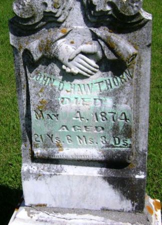 HAWTHORN, JOHN DAVID - Monona County, Iowa | JOHN DAVID HAWTHORN 