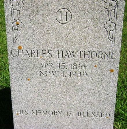 HAWTHORNE, CHARLES - Monona County, Iowa | CHARLES HAWTHORNE 