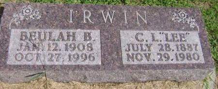 IRWIN, CHARLES LEE - Monona County, Iowa | CHARLES LEE IRWIN 