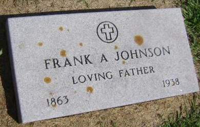 JOHNSON, FRANK A - Monona County, Iowa | FRANK A JOHNSON 