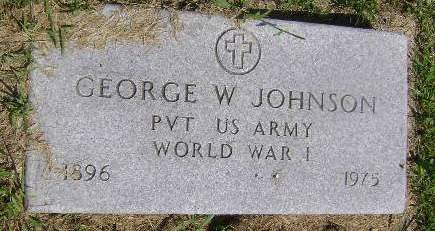 JOHNSON, GEORGE W - Monona County, Iowa | GEORGE W JOHNSON 