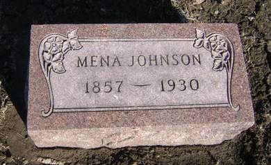 JOHNSON, MENA - Monona County, Iowa | MENA JOHNSON 
