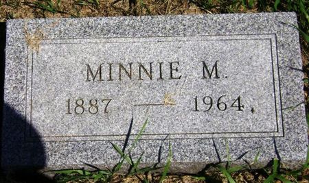 JOHNSON, MINNIE M - Monona County, Iowa | MINNIE M JOHNSON 
