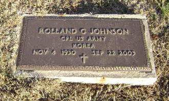 JOHNSON, ROLLAND GEORGE - Monona County, Iowa | ROLLAND GEORGE JOHNSON 