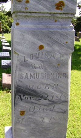 KING, LOUISA - Monona County, Iowa | LOUISA KING 